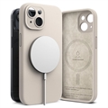  iPhone 15 Etui Ringke Liquid Silicone MagSafe - Kamień