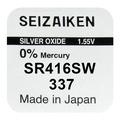 Bateria Seizaiken 337 SR416SW Silver Oxide - 1.55V