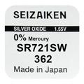 Bateria z tlenkiem srebra Seizaiken 362 SR721SW - 1.55V