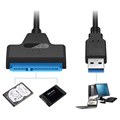 Przejściówka USB 3.0 SATA III W25CE01 - Czarna