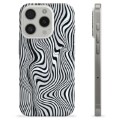 Etui TPU - iPhone 15 Pro - Hipnotyzująca Zebra