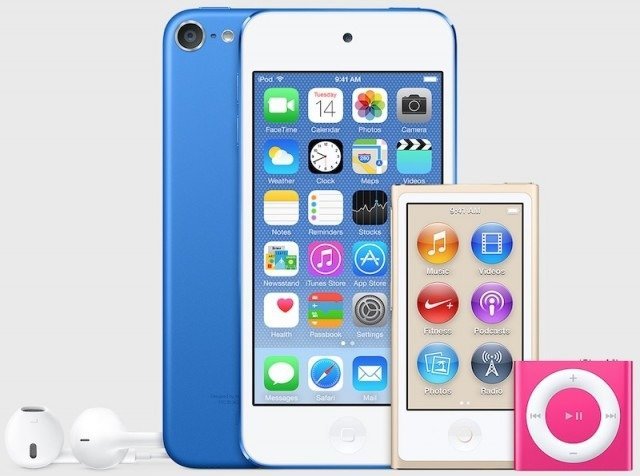 iPod w nowych kolorach