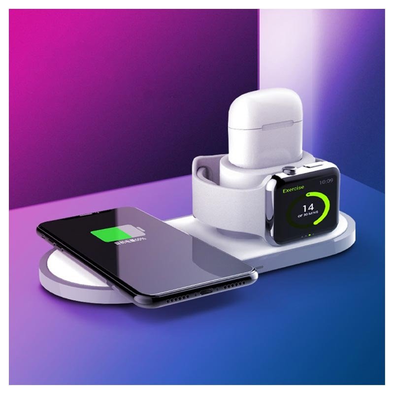 Bezprzewodowa stacja dokująca Stacja dokująca do Apple Watch, AirPods i iPhone