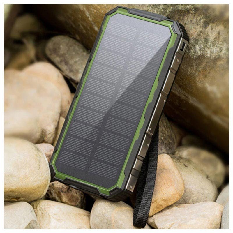 Wodoodporny solarny powerbank