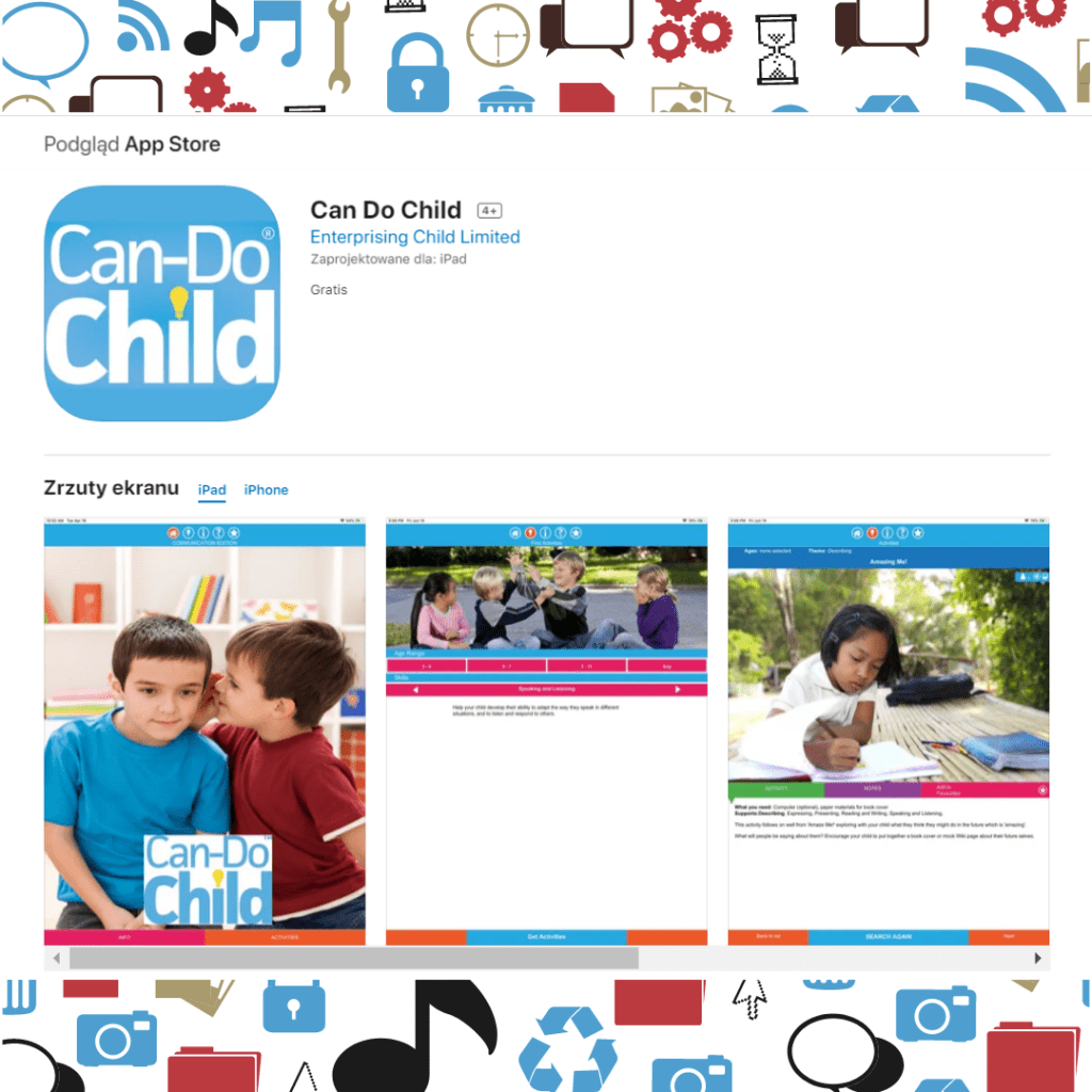 Can Do Child Aplikacja Can Do Child