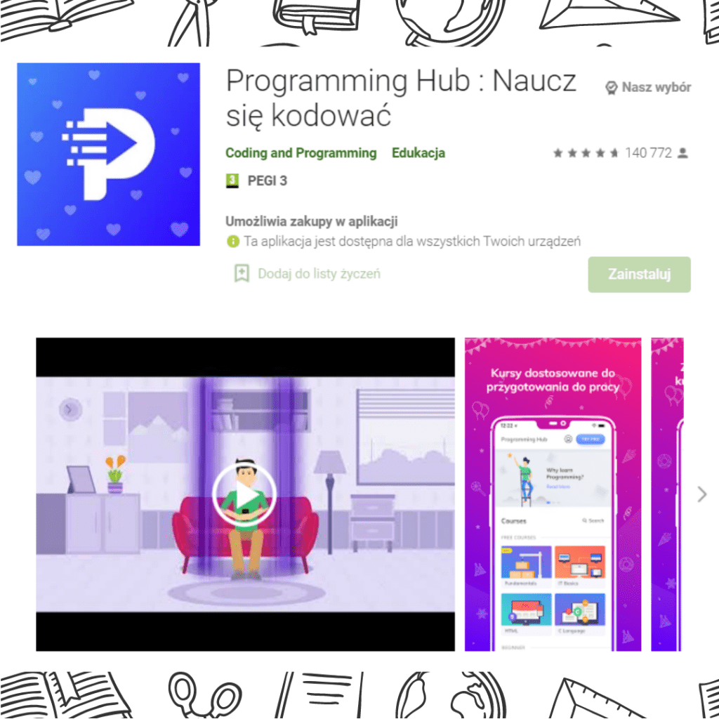 Programming Hub Aplikacja do nauki kodowania
