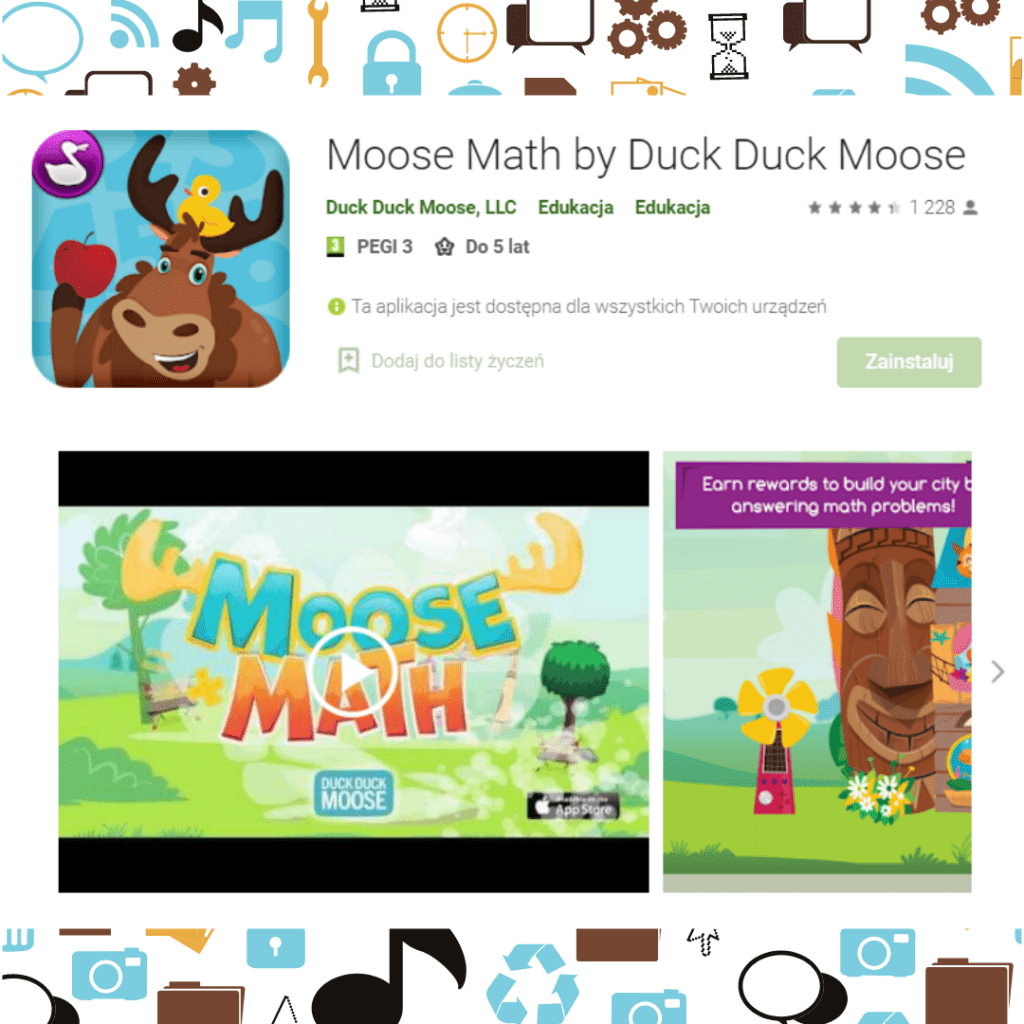 Moose Math Aplikacja Moose Math
