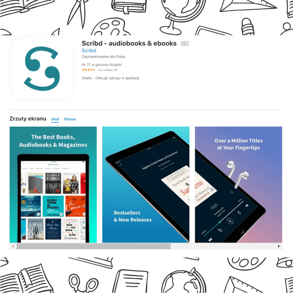 Aplikacja Scribd