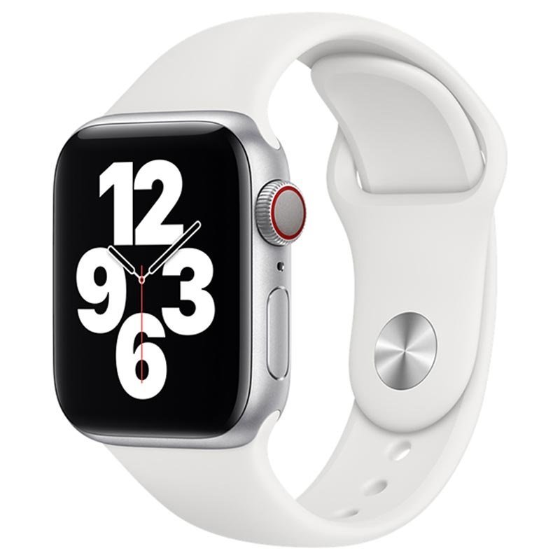 Apple Watch pasek sportowy - biały Sportowy pasek do zegarka Apple