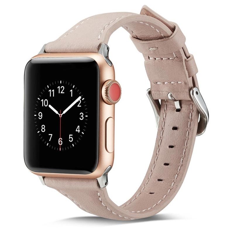 Cienki skórzany pasek Apple Watch Skórzany pasek do iWatch