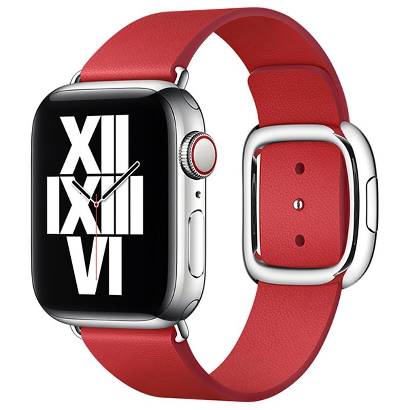 Apple Watch skórzany pasek z klamrą
