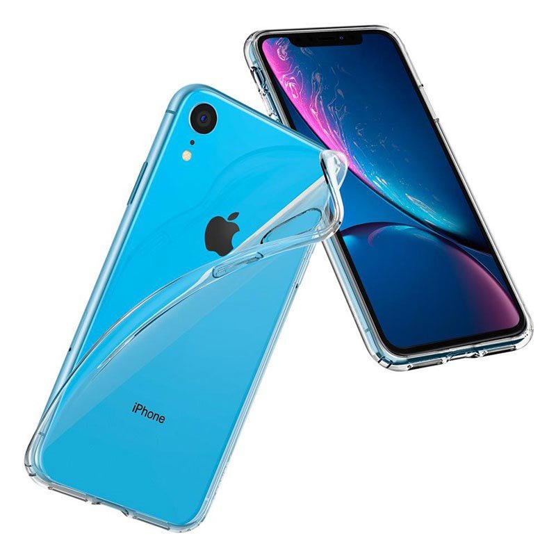 Spigen Liquid Crystal etui do iPhone XR Transparentne iPhone XR etui od Spigen