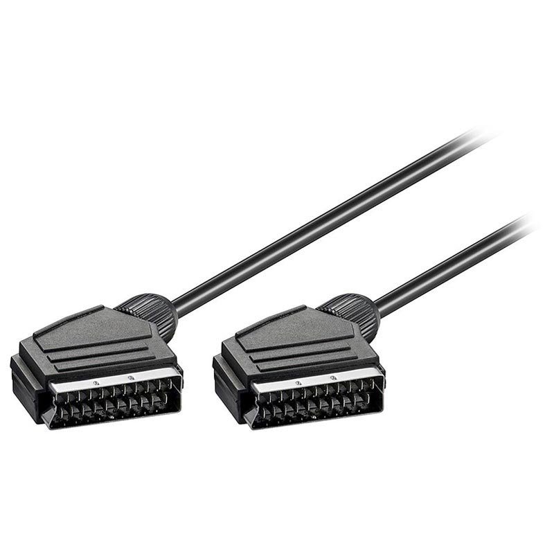 SCART kable Goobay SCART kable - czarny