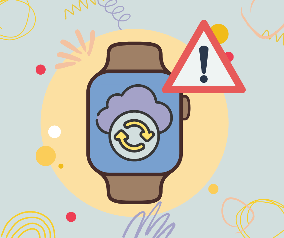 Problem z Apple Watch synchronizacją Problem z iWatch synchronizacją