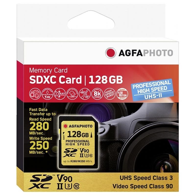 High Speed SDXC karta pamięci od AgfaPhoto