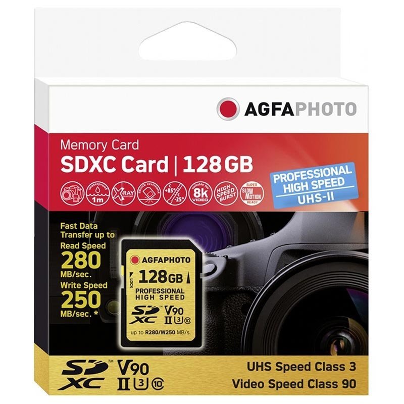 Karta pamięci SDXC AgfaPhoto Professional High-Speed Karta AgfaPhoto SDXC