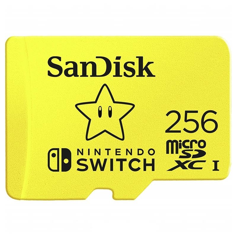 SanDisk Micro SD karta do Nintendo Switch 256GB