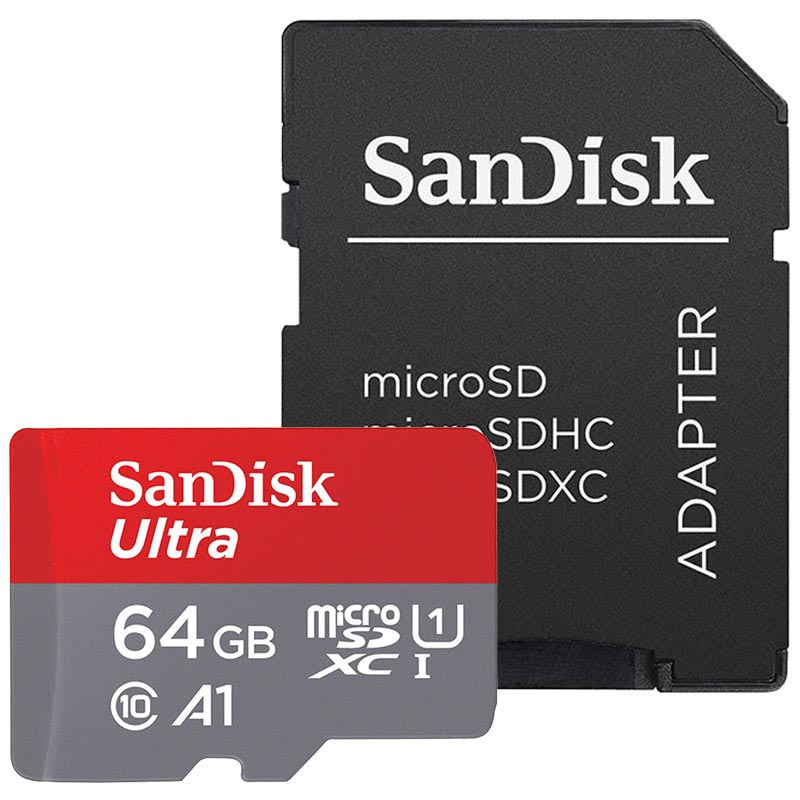 SanDisk Ultra MicroSDXC karta pamięci SanDisk Ultra MicroSDXC 64GB karta pamięci