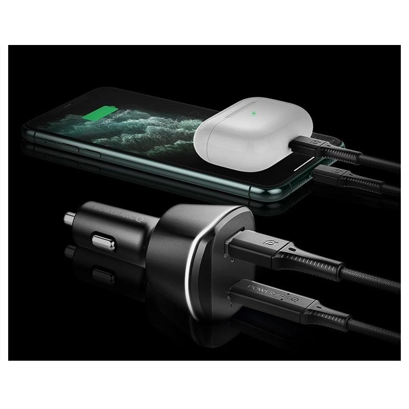 Spigen PC1800 PowerArc Dual USB ładowarka samochodowa Dual USB ładowarka samochodowa od Spigen