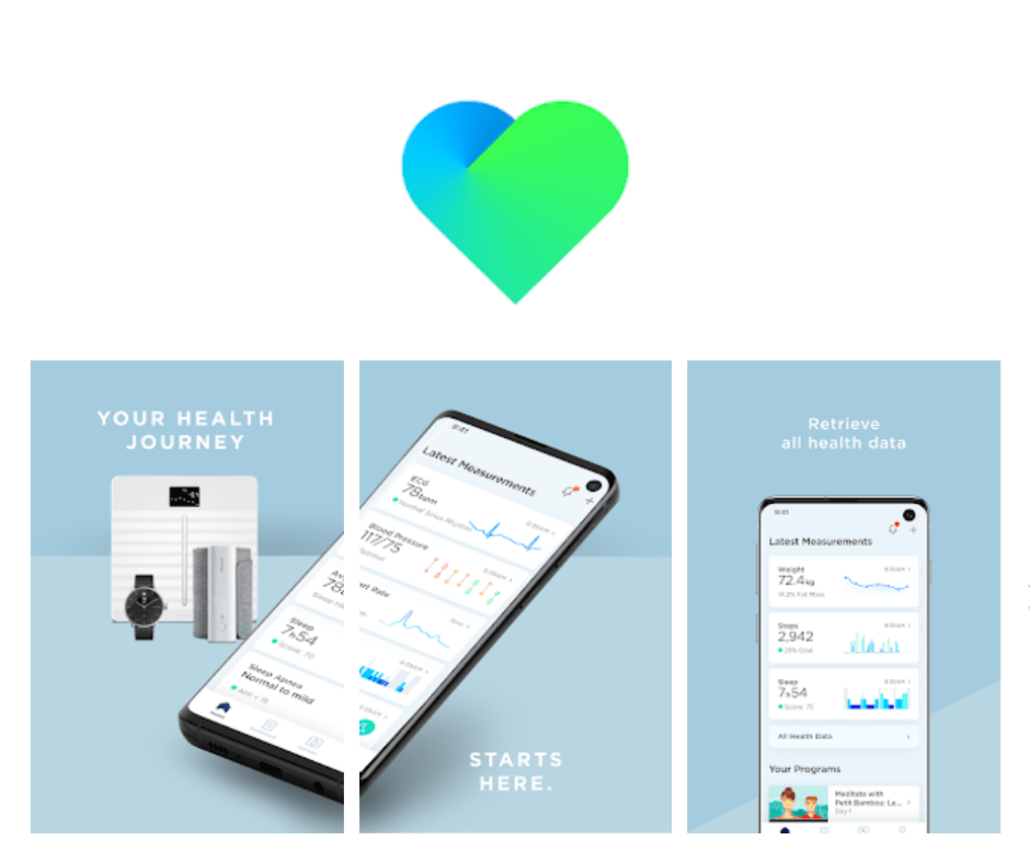 Withings Health Mate aplikacja