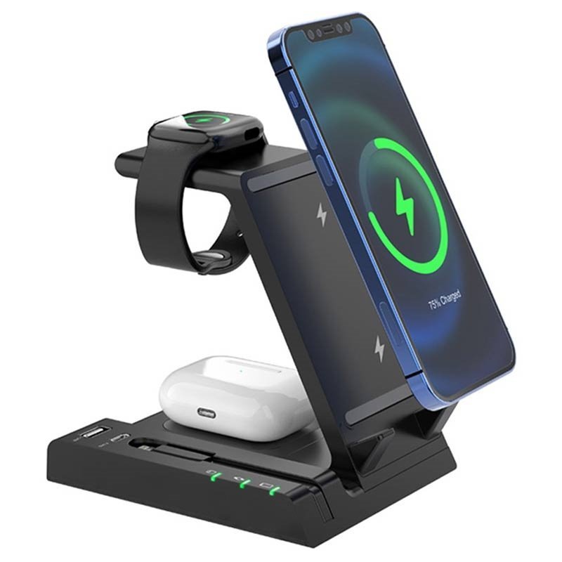 6w1 stacja ładująca iPhone, AirPods, Apple Watch 6-w-1 stacja ładująca