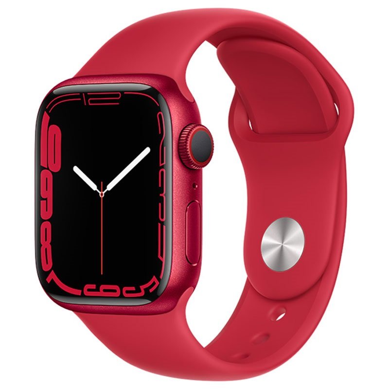 Czerwony Apple Watch 7