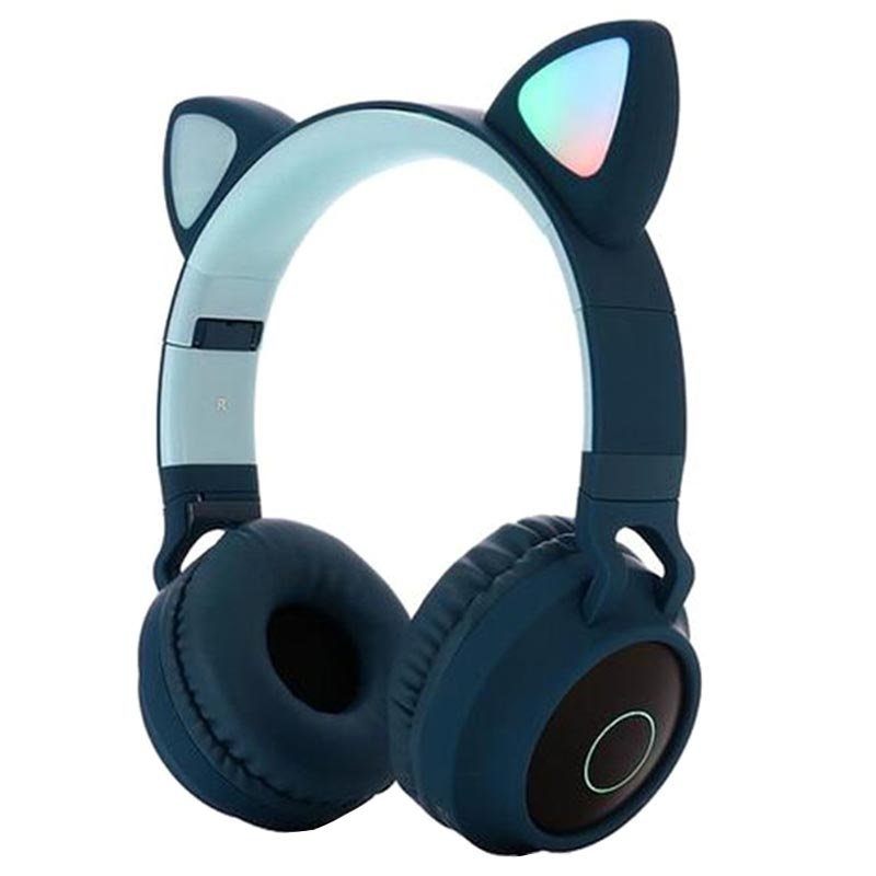 Słuchawki Bluetooth z kocimi uszami