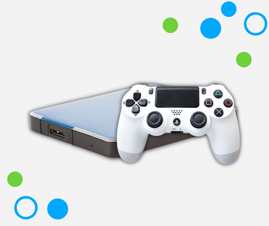 Zewnętrzne dyski twarde do gier Joystick PS z zewnętrznym dyskiem twardym