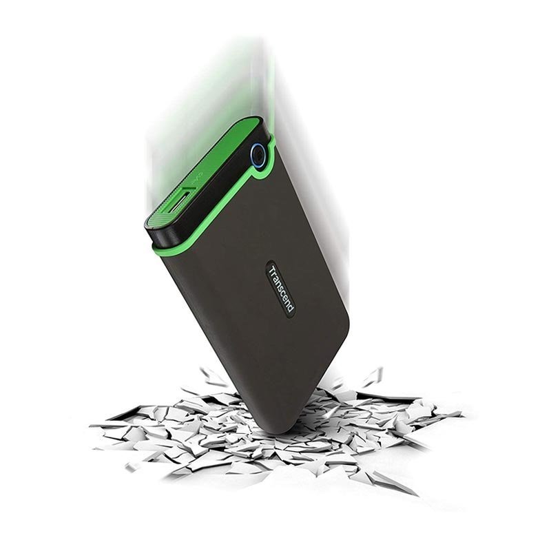 Zewnętrzny dysk twardy Transcend StoreJet 25M3 USB 3.1 Trwały dysk twardy firmy Transcend