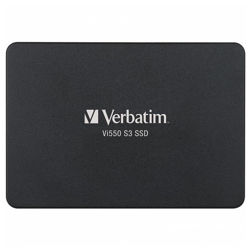 Wewnętrzny dysk SSD firmy Verbatim w kolorze czarnym
