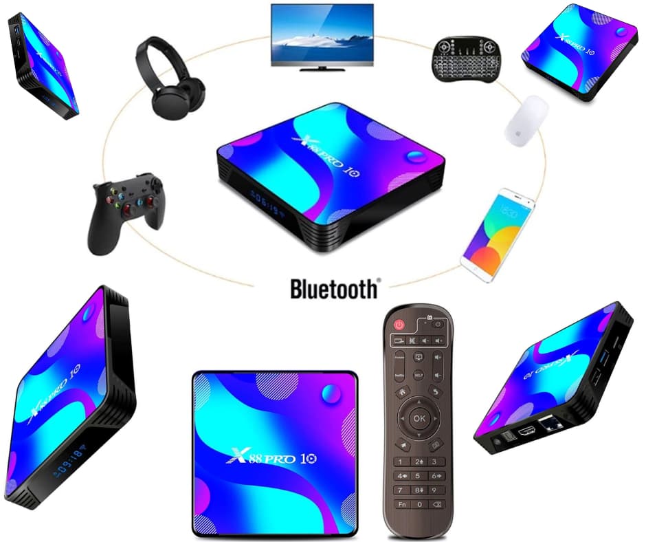 Smart TV box X88 Pro 10 z systemem Android 11 X88 Pro 10 smart Android box