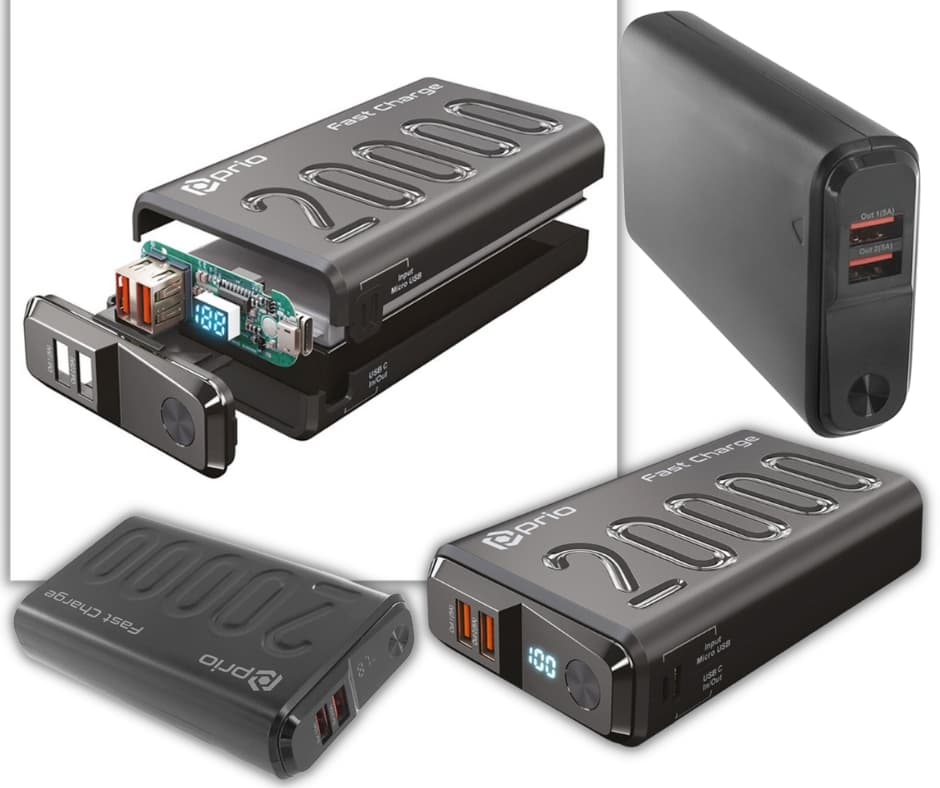 Powerbank Prio Fast Charge Power bank Prio szybkie ładowanie