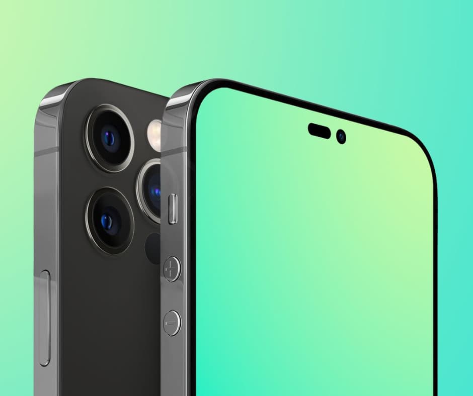Przód i tył telefonu iPhone 14
