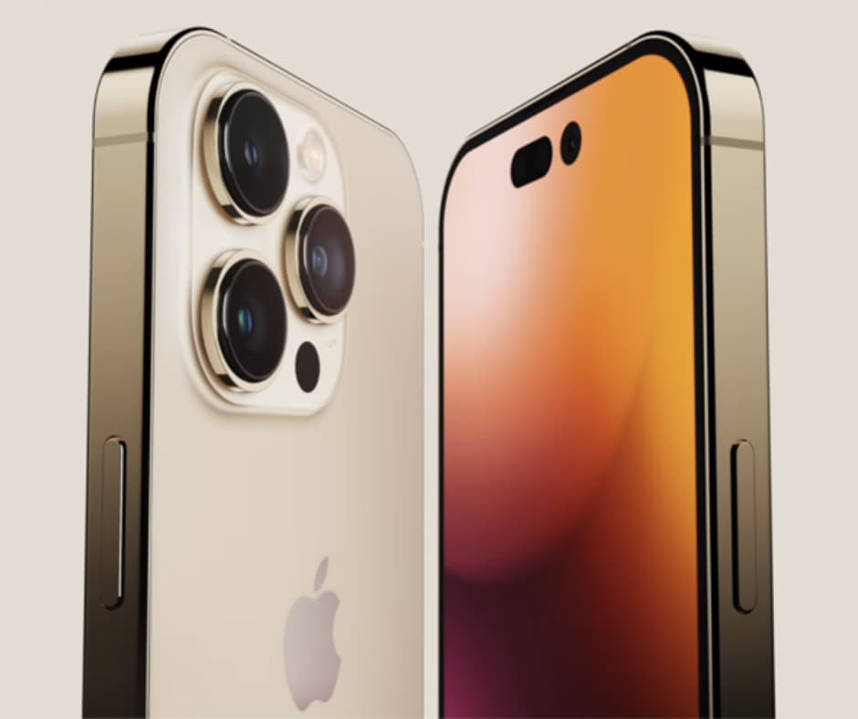 tył i przód telefonu iPhone 14