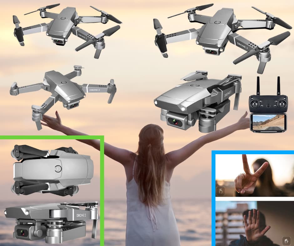 Składany dron E68 Mini Mini dron E68