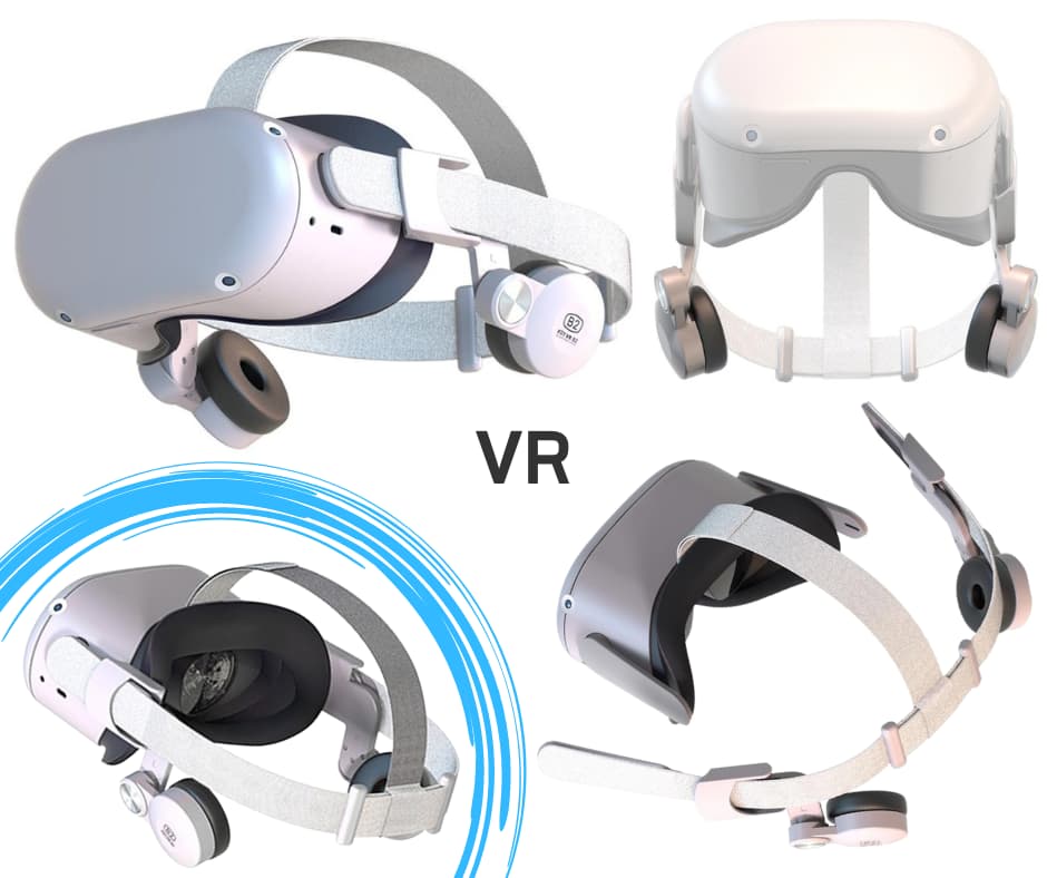 Nauszniki FiiTVR B2 Nauszniki do zestawu VR Oculus Quest 2