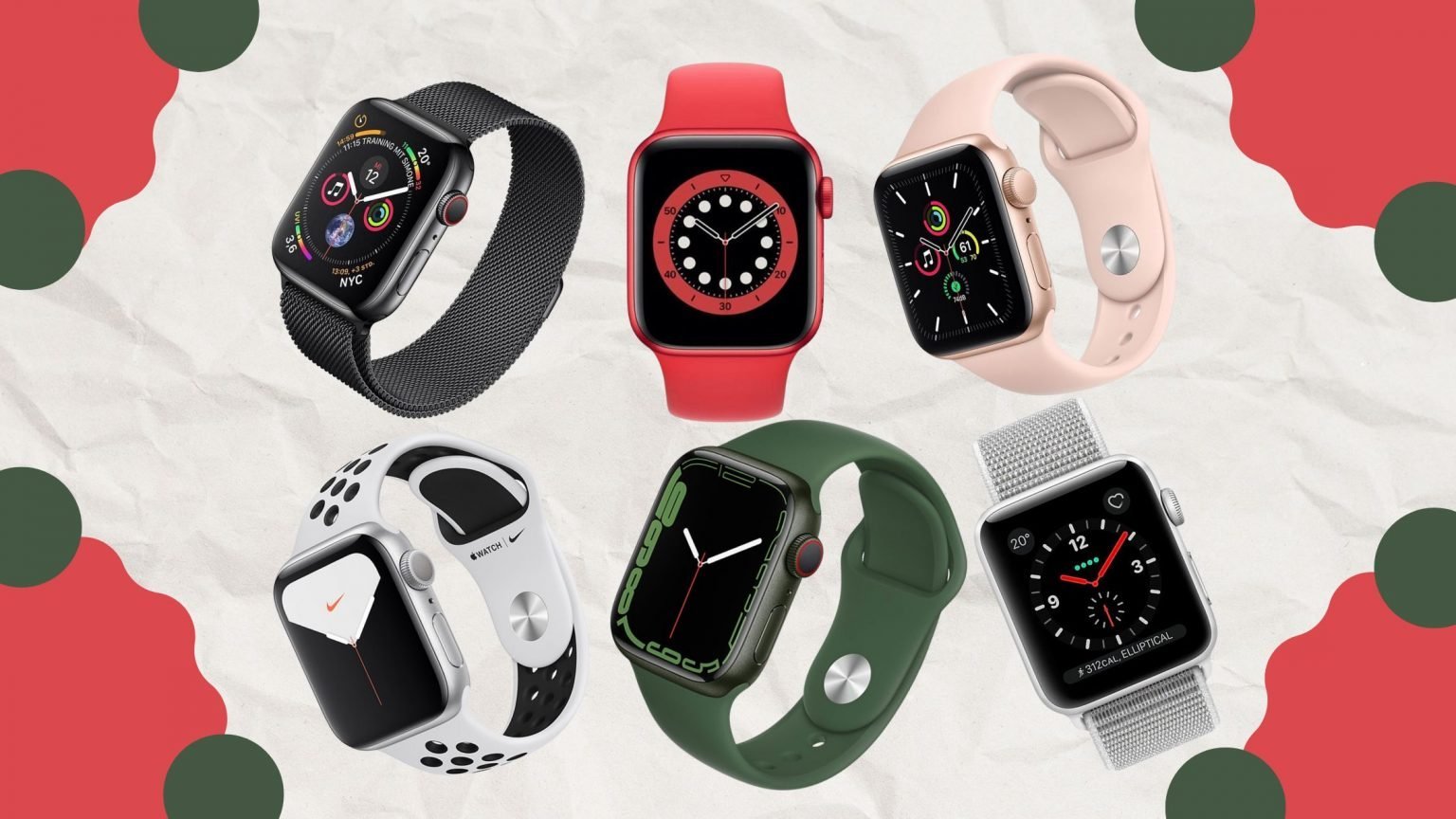 Porównanie wszystkich serii Apple Watch