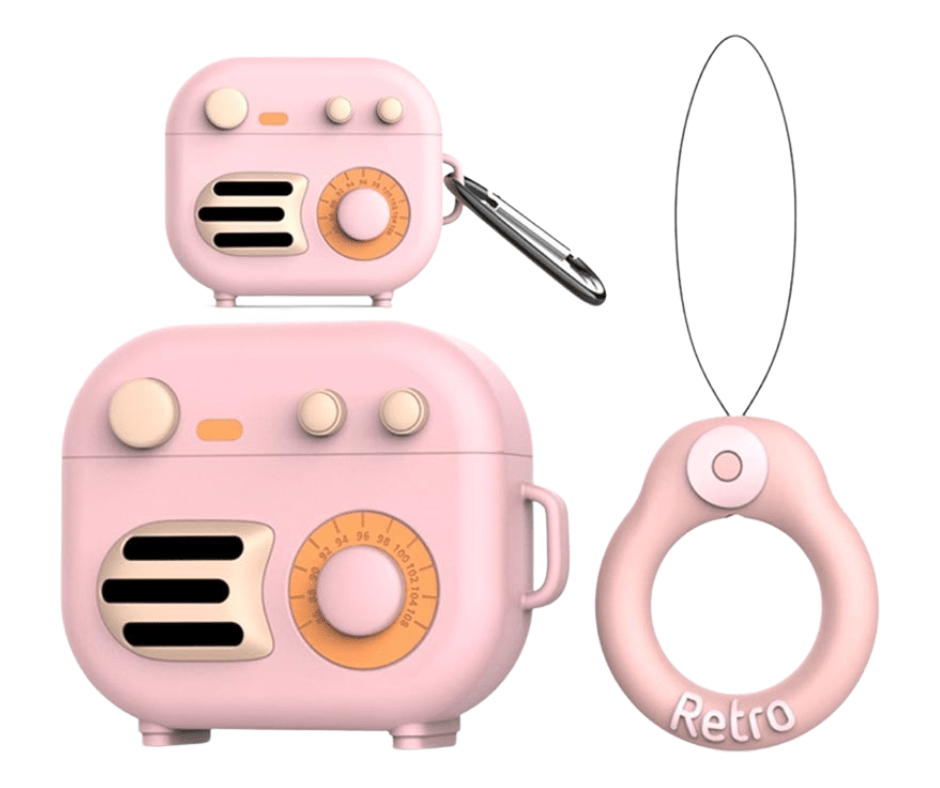 Etui w stylu retro na AirPods 3