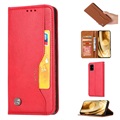 Samsung Galaxy Note20 Ultra Etui-Portfel z Serii Card Set - Czerwień