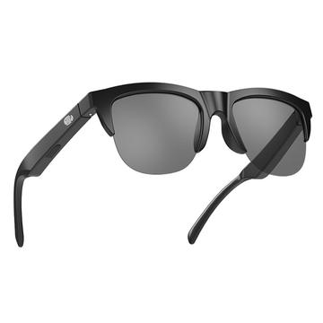 144-języczne inteligentne okulary przeciwsłoneczne Bluetooth z tłumaczeniem AI F06 - czarne