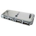 4-Portowy Hub USB do PC - Cienki