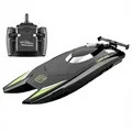 2.4GHz Remote Controlled Speedboat with Dual Motors - Black