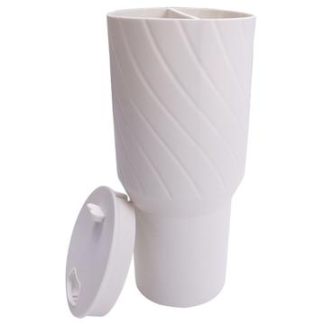 2-komorowa silikonowa wkładka do kubka Stanley 40oz - wolna od BPA