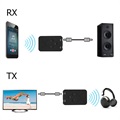 Przekaźnik Odbiornik / Bezprzewodowy Adapter Audio 3.5mm RX/TX 2-w-1 Bluetooth