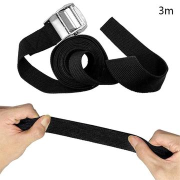 Pasek mocujący do ładunku 25mm z klamrą ze stopu cynku - 3m