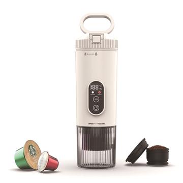 Przenośny ekspres do kawy 3 w 1 z kapsułkami Nespresso/DolceGusto i kawą w proszku