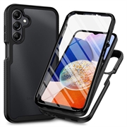 Samsung Galaxy A25 Etui z Serii 360 Protection - Czerń / Przezroczyste