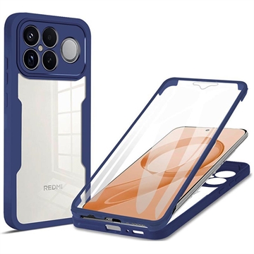 Xiaomi Redmi K90 Pro Max Etui z Serii 360 Protection - Błękit / Przezroczyste