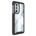 Motorola Edge 30 Pro Etui z Serii 360 Protection - Czerń / Przezroczyste