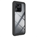 Xiaomi Redmi 10C Etui z Serii 360 Protection - Czerń / Przezroczyste